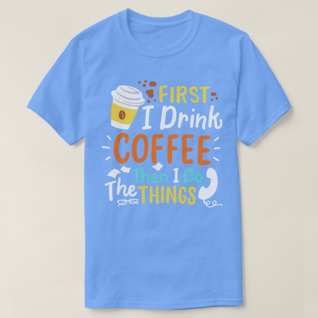 Kaffee Barista Kaffee Lover 3 T-Shirt (Design vorne)