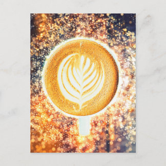 KAFFEE BARISTA POSTKARTE