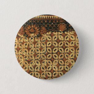 Kaffee Bean Earthy Boho Rustic Button