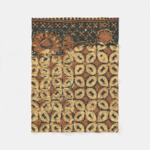 Kaffee Bean Earthy Boho Rustic Fleecedecke