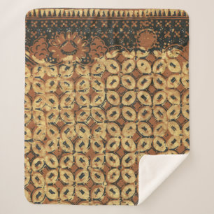 Kaffee Bean Earthy Boho Rustic Sherpadecke