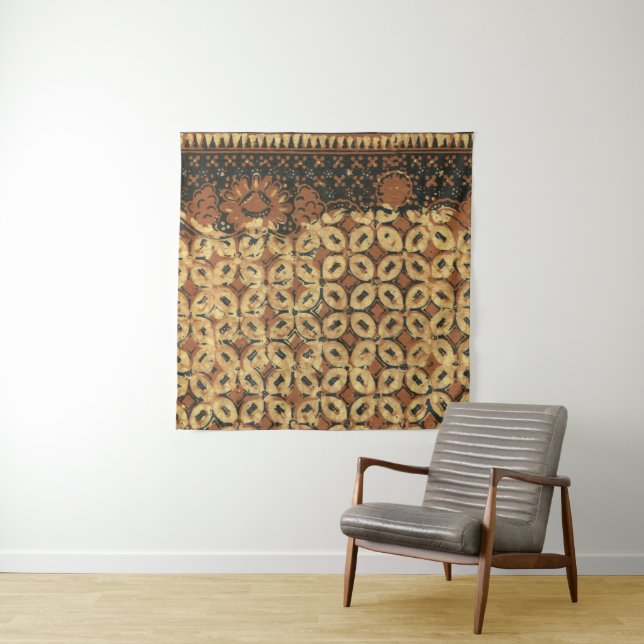 Kaffee Bean Earthy Boho Rustic Wandteppich (Beispiel)