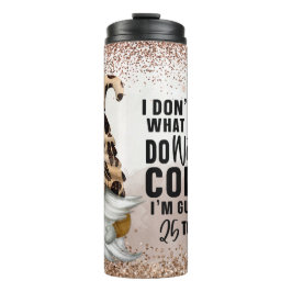 Kaffee Beere Gnome Funny Thermal Tumbler Thermosbecher