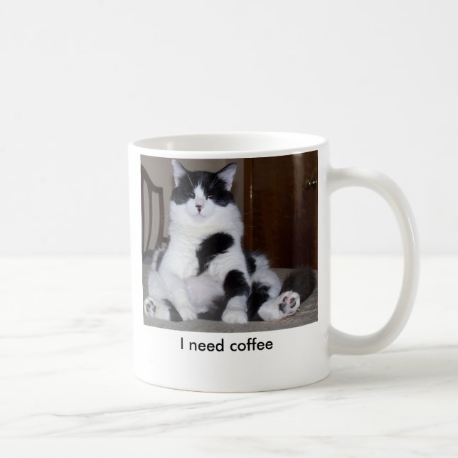 Kaffee, benötige ich Kaffee Kaffeetasse (Rechts)
