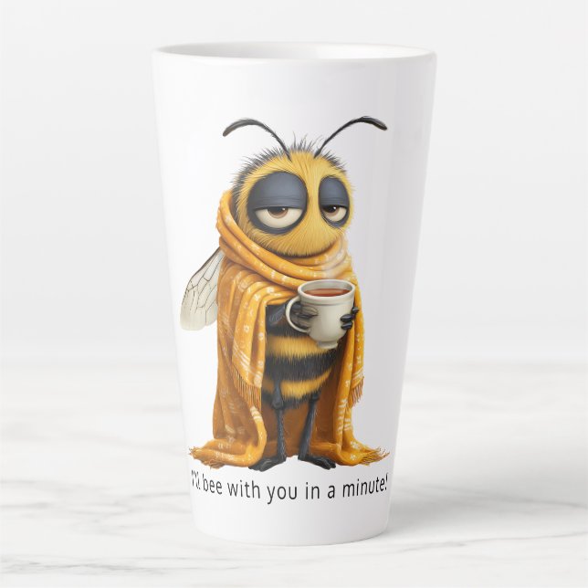 Kaffee Biene Milchtasse (Vorderseite)