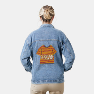 Kaffee bitte jeansjacke