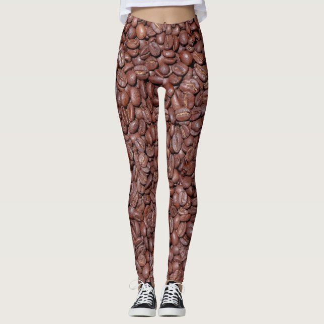 Kaffee bitte leggings (Vorderseite)