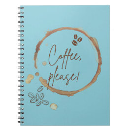 Kaffee bitte notizblock