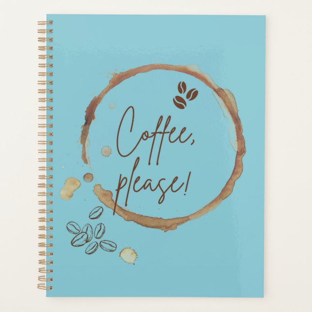 Kaffee bitte planer (Vorderseite)