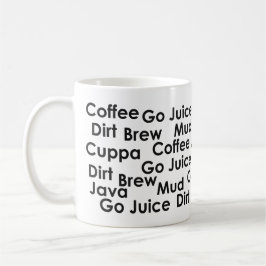 Kaffee, Black 11 oz Ringer Tasse