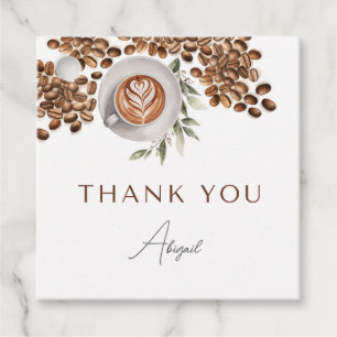 Kaffee-Brautparty - Liebe ist Brechen Geschenkanhänger