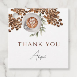 Kaffee-Brautparty - Liebe ist Brechen Geschenkanhänger