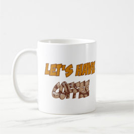 Kaffee Brown Letter Kaffee Tasse