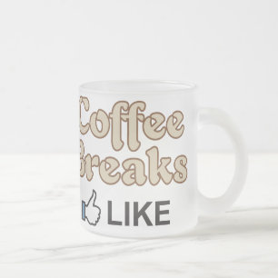 Kaffee-Bruch Ähnliche mattierte GlasTasse Mattglastasse