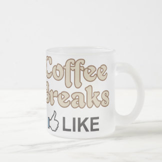 Kaffee-Bruch Ähnliche mattierte GlasTasse Mattglastasse