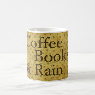 Kaffee, Bücher u. Regen Kaffeetasse
