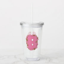Kaffee Buchstabe B: Monogramm Anfangsbuchstabe