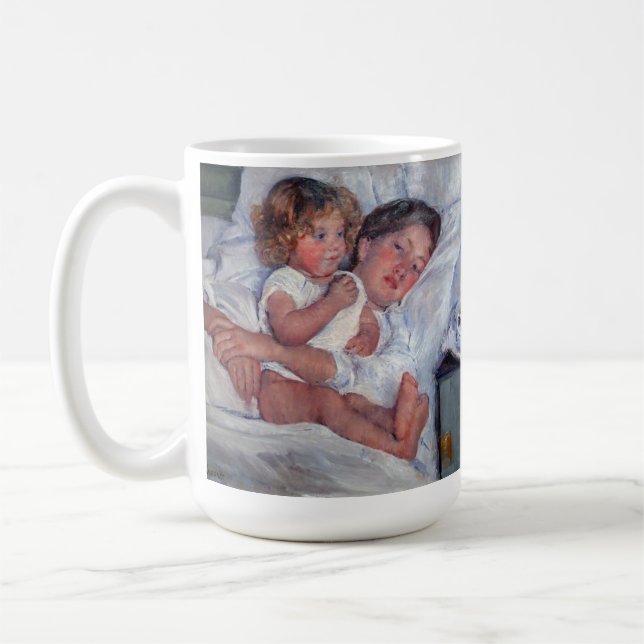 Kaffee: cassatt Frühstück in Bett 2 Kaffeetasse (Links)