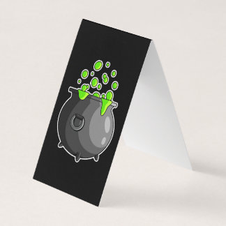 Kaffee Cauldron Visitenkarte Zeichen Visitenkarten