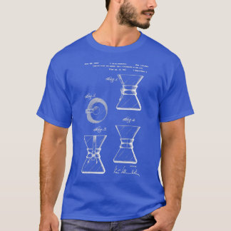 Kaffee Chemex Patent Art Kaffee Chemex Patent Ill T-Shirt