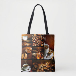 Kaffee-Collage 2 Tasche