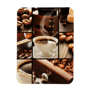 Kaffee-Collage Magnet