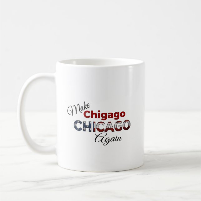 Kaffee-Cup: Chicago Chicago wieder herstellen Kaffeetasse (Links)