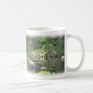 Kaffee cup~~ felsige Seeszene Kaffeetasse