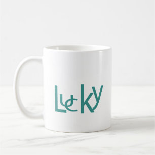 Kaffee-Cup: Glück Kaffeetasse