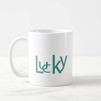 Kaffee-Cup: Glück Kaffeetasse