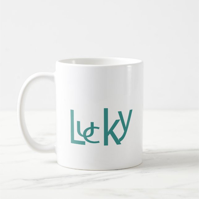 Kaffee-Cup: Glück Kaffeetasse (Links)