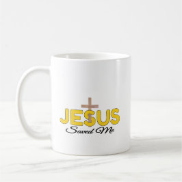 Kaffee-Cup: Jesus Rettete mich Kaffeetasse