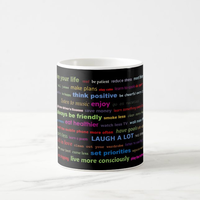 Kaffee Cup lustige Niedliche Zitate Beschlüsse Kaffeetasse (Mittel)