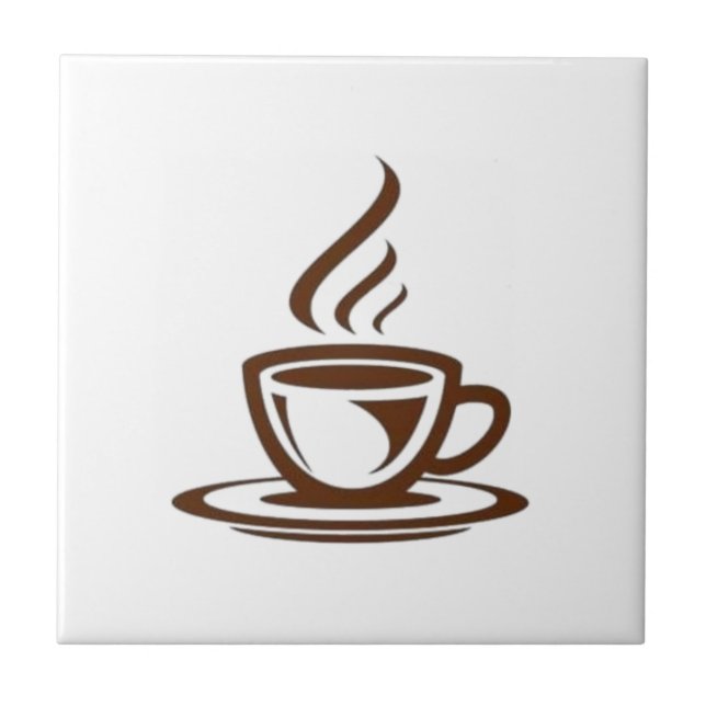 Kaffee Cup Mark Design Tile für Küche oder Wand Fliese (Vorderseite)