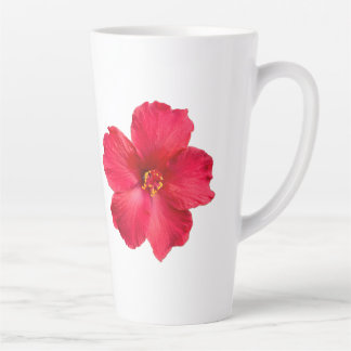 Kaffee-Cup mit Hibiskus Milchtasse