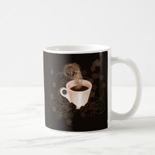 Kaffee-Cup mit Schweinen und Bohnen Kaffeetasse