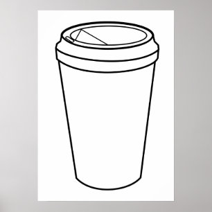 Kaffee-Cup (Papierzuführung) Poster