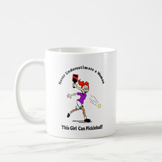 Kaffee-Cup: Pickleball Kaffeetasse (Links)