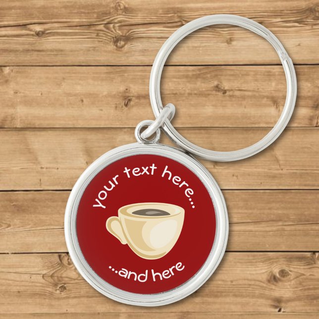 Kaffee-Cup-Schlüsselanhänger Schlüsselanhänger (Von Creator hochgeladen)