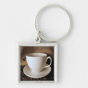Kaffee-Cup-Schlüsselanhänger Schlüsselanhänger