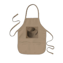 Kaffee-Cup-Schürze