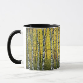 Kaffee-Cup-Tasse - Acadia Forest Birch Trees Tasse