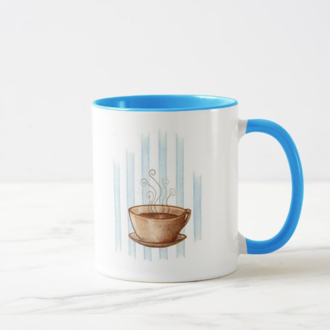 Kaffee-Cup-Tasse Tasse (Rechts)