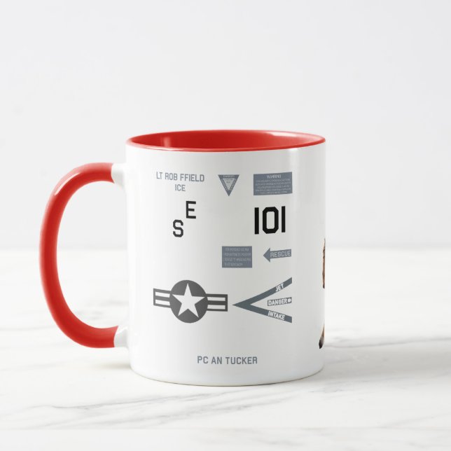 Kaffee Cup VFA-131 WILDCATS AK 101 Flugzeug Kapitä Tasse (Links)