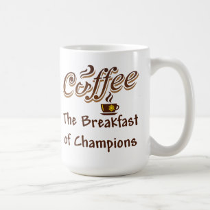 Kaffee das Frühstück der Meister Kaffeetasse