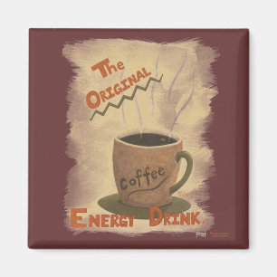 Kaffee - das ursprüngliche Energie-Getränk Magnet