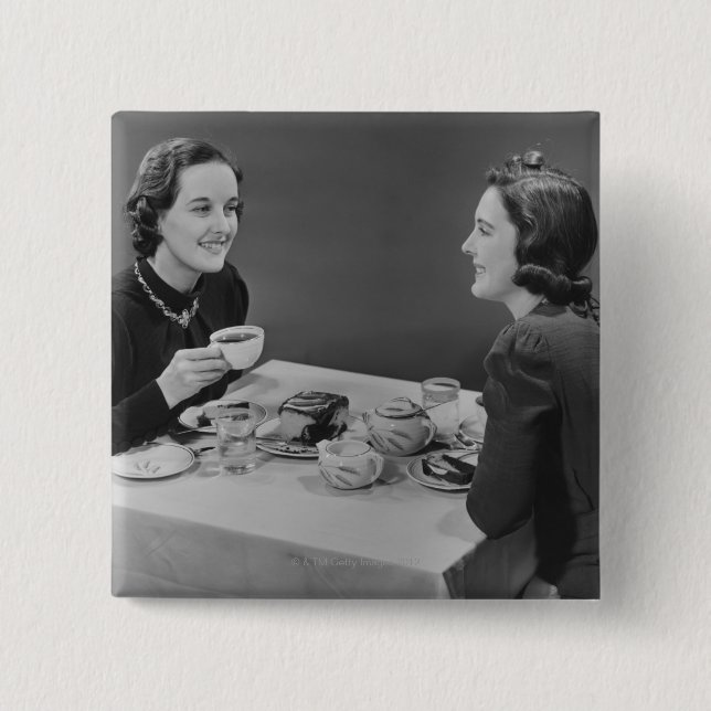 Kaffee-Datum Button (Vorderseite)