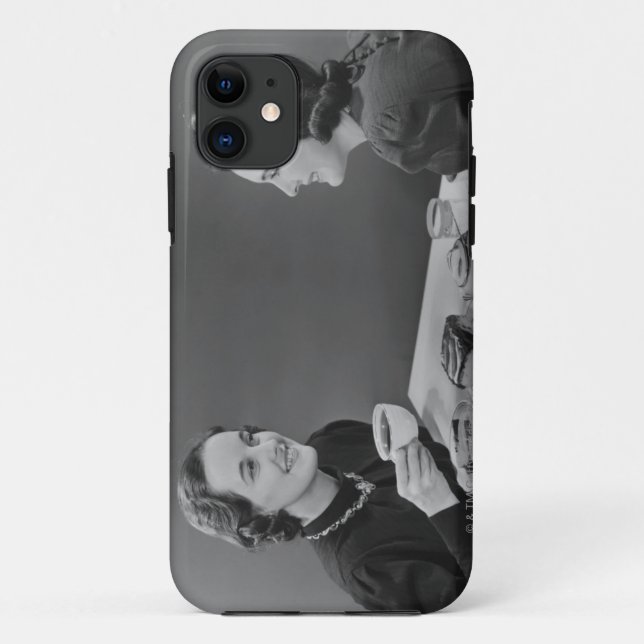Kaffee-Datum Case-Mate iPhone Hülle (Rückseite)