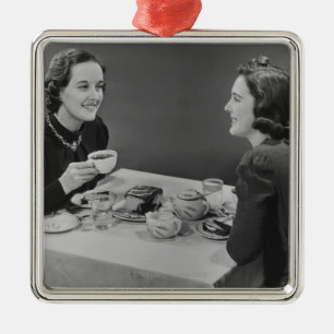 Kaffee-Datum Ornament Aus Metall