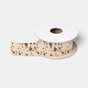 Kaffee der Liebe I - Satin-Band Satinband
